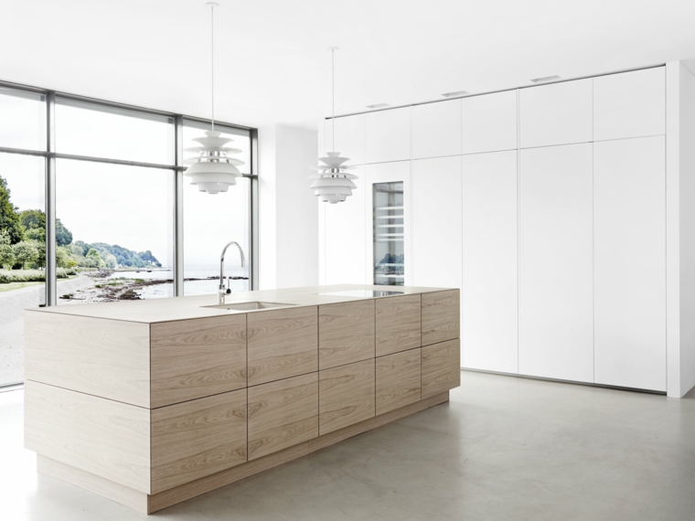 cocinas-de-madera-isla-diseno-moderno
