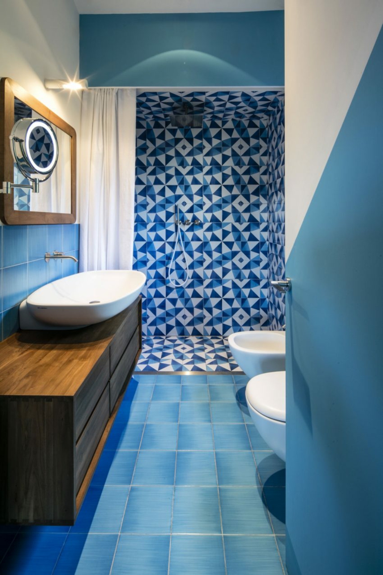 color azul-diseno-bano-pequeno