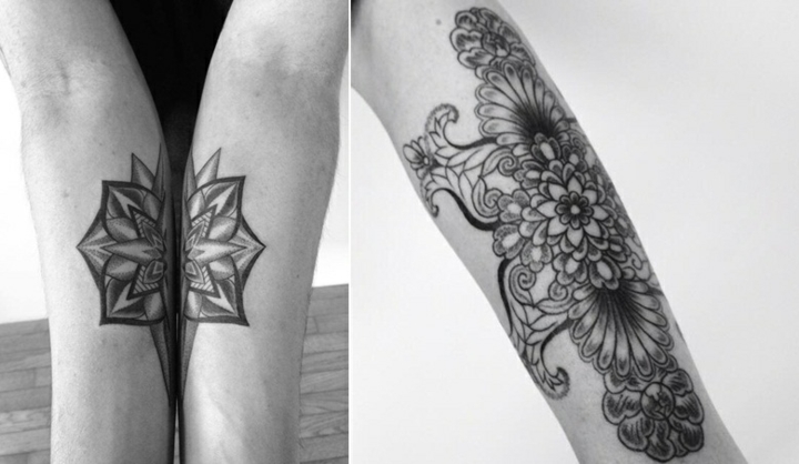 combinacion tatuajes brazos pareja