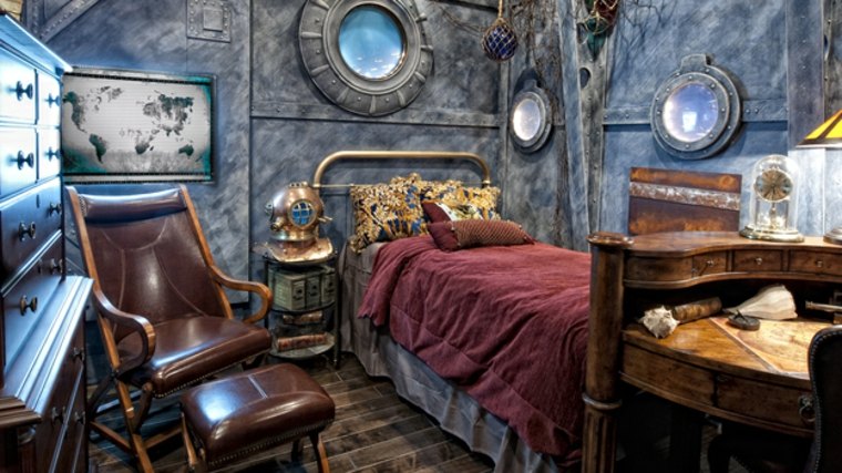 habitación steampunk