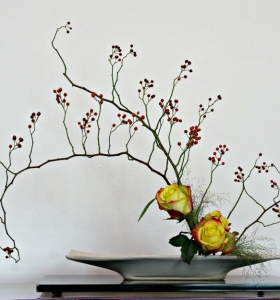 Ikebana - arte floral japonés que irradia elegancia y estilo