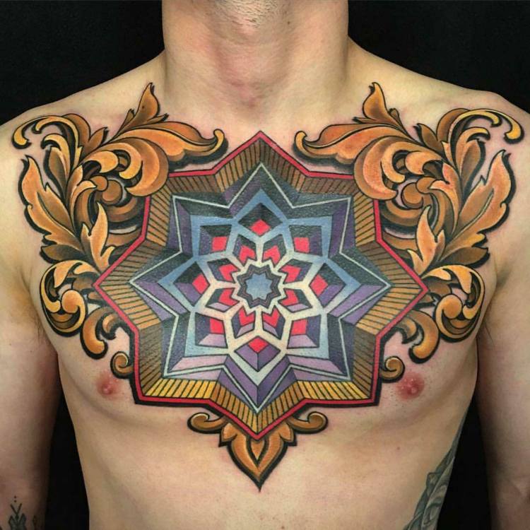 mandala neotradicional tatuaje formas 