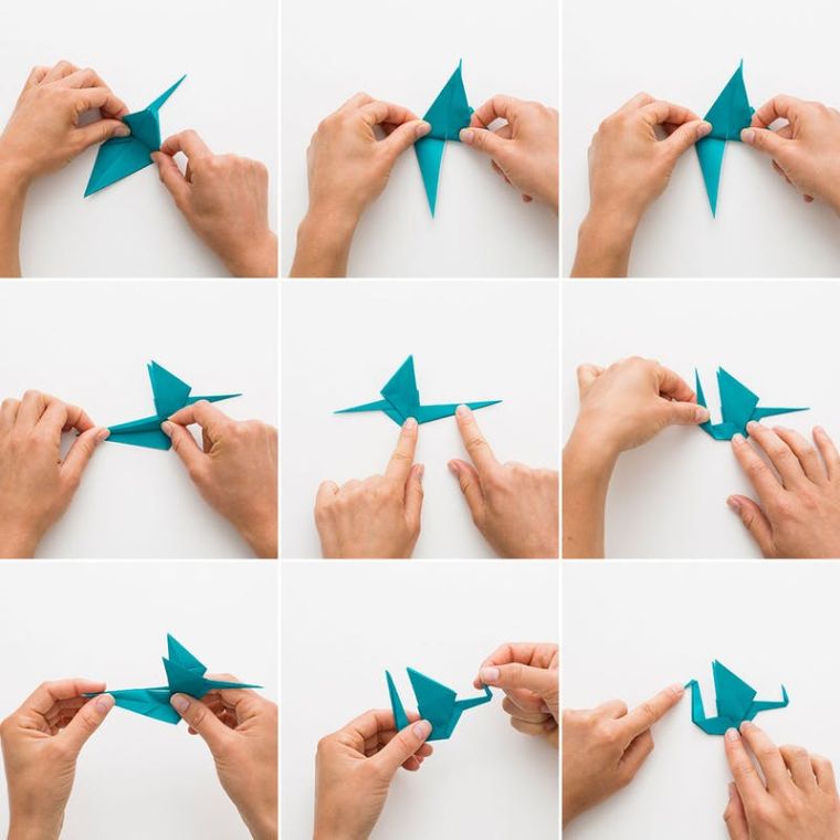 Como Hacer Una Grulla De Papel Papiroflexia Origami O 