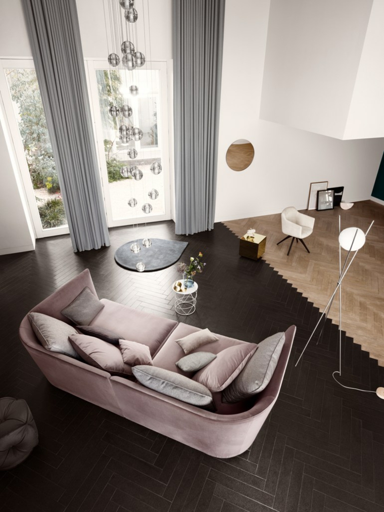 sofas-modernos-terciopelo-TONDO-Rolf-Benz