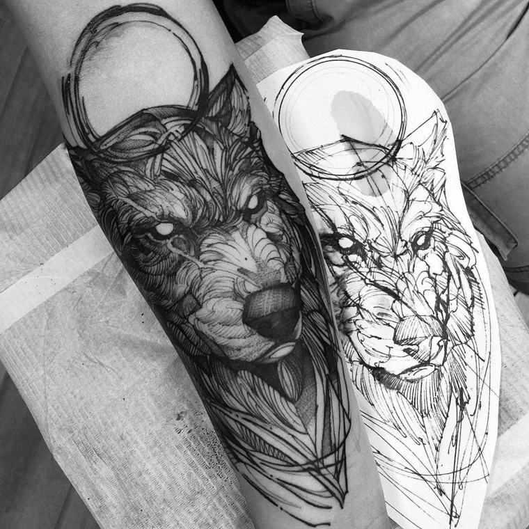 tatuaje-lobo-detallado-opciones-diseno