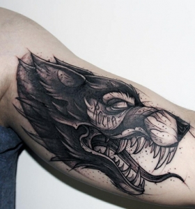 Tatuajes de lobos - 75+ ideas y diseños de los mejores tatuadores