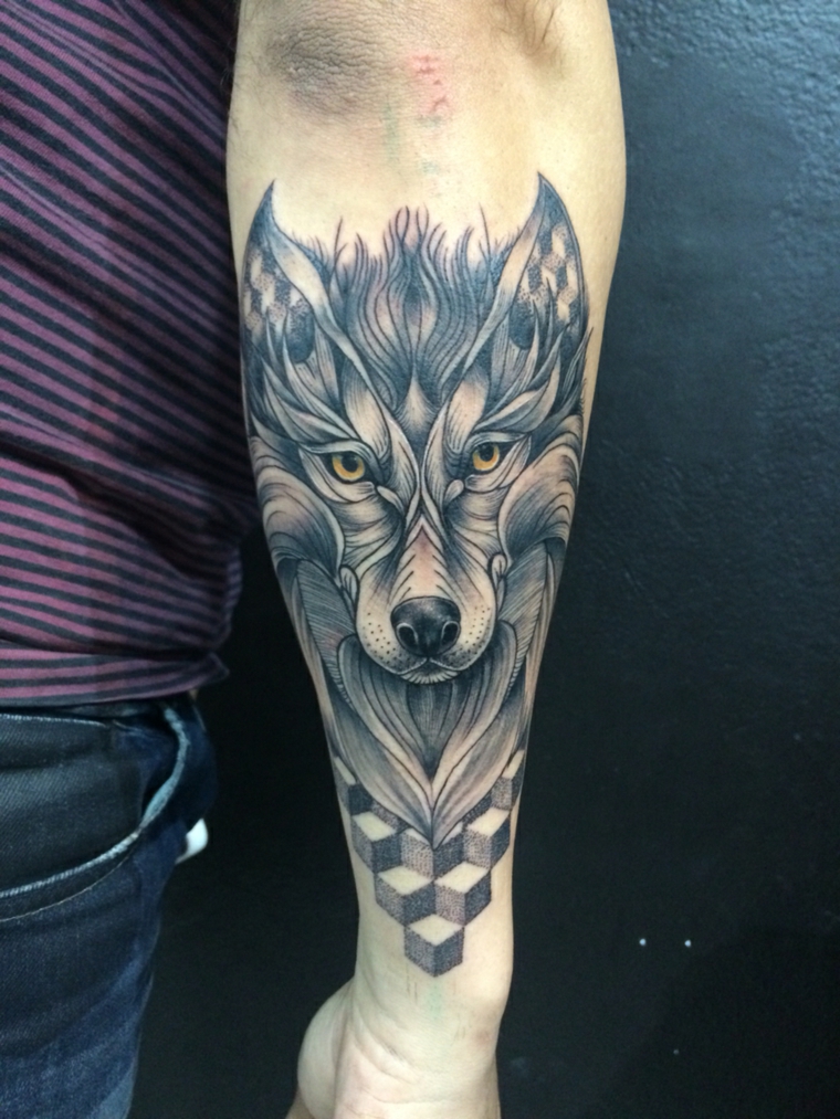 tatuajes-de-lobos-detalles-geometricos-disenos