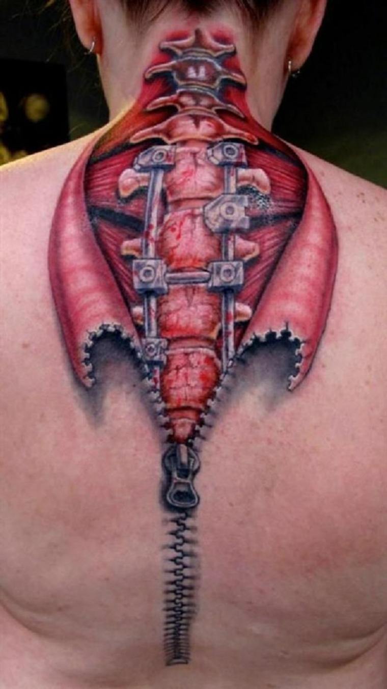 tatuajes-en-3D-ideas-originales-espalda