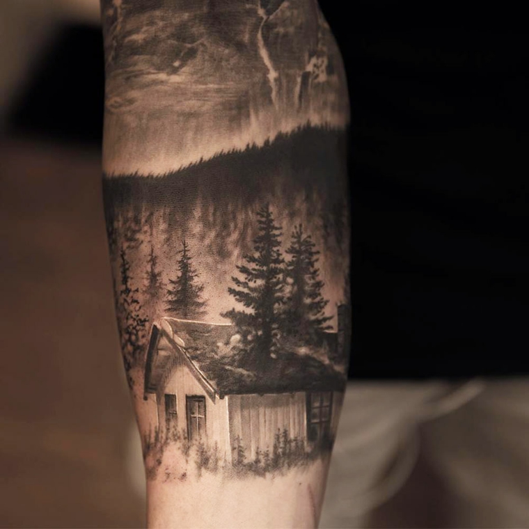 tatuajes en el antebrazo diseno-moderno-Niki-Norberg