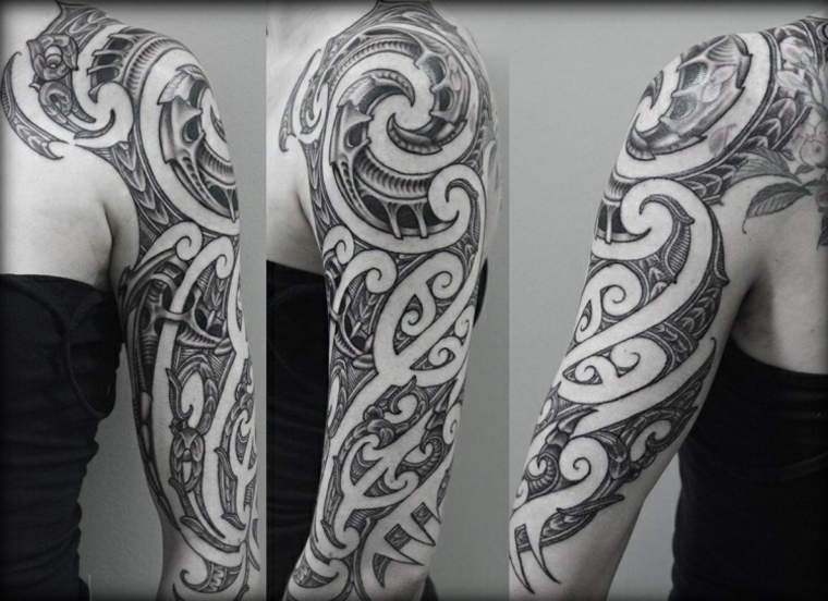 diseños de tatuajes para hombre con tribales