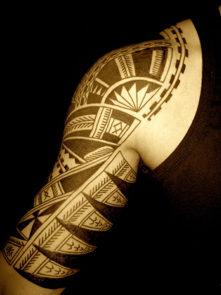 diseño de tatuaje de hombre