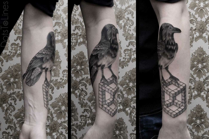 tatuajes originales ideas formas naturales