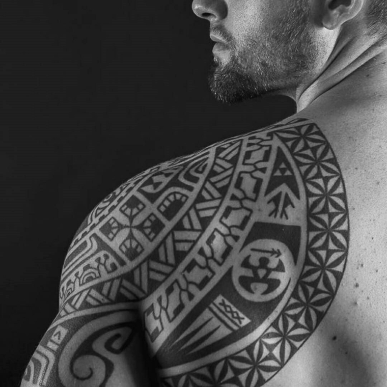 tribales mahoríes para tatuajes