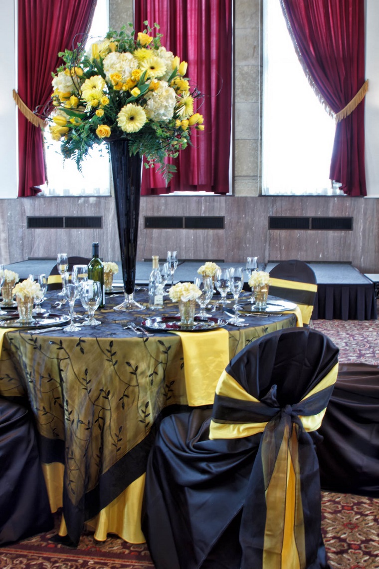 amarillo-negro-decorar-boda-opciones-originales