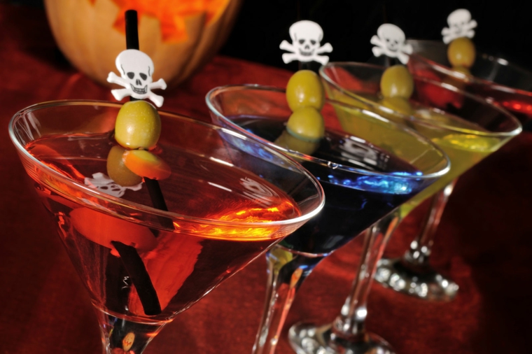copas con aceitunas