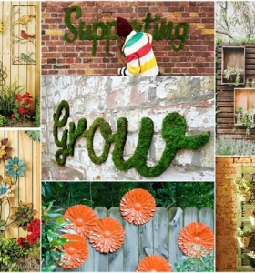 Vallas de jardín - consejos para embellecer la valla de su jardín