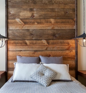 Cabeceros de madera - ideas modernas para dormitorios de lujo