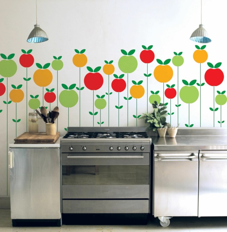 ideas-para-decorar-paredes-acento-original-cocina