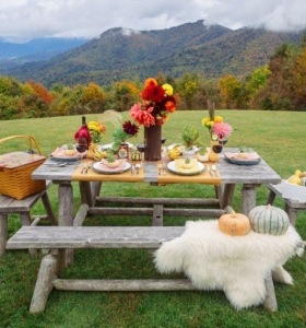 Centros de mesa y arreglos florales para una preciosa mesa de otoño