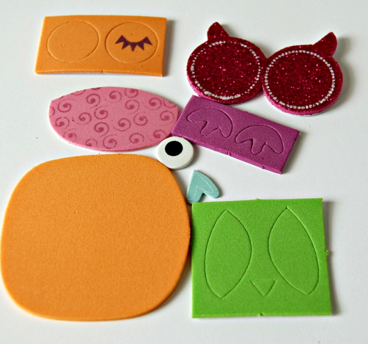 manualidades goma eva recortes