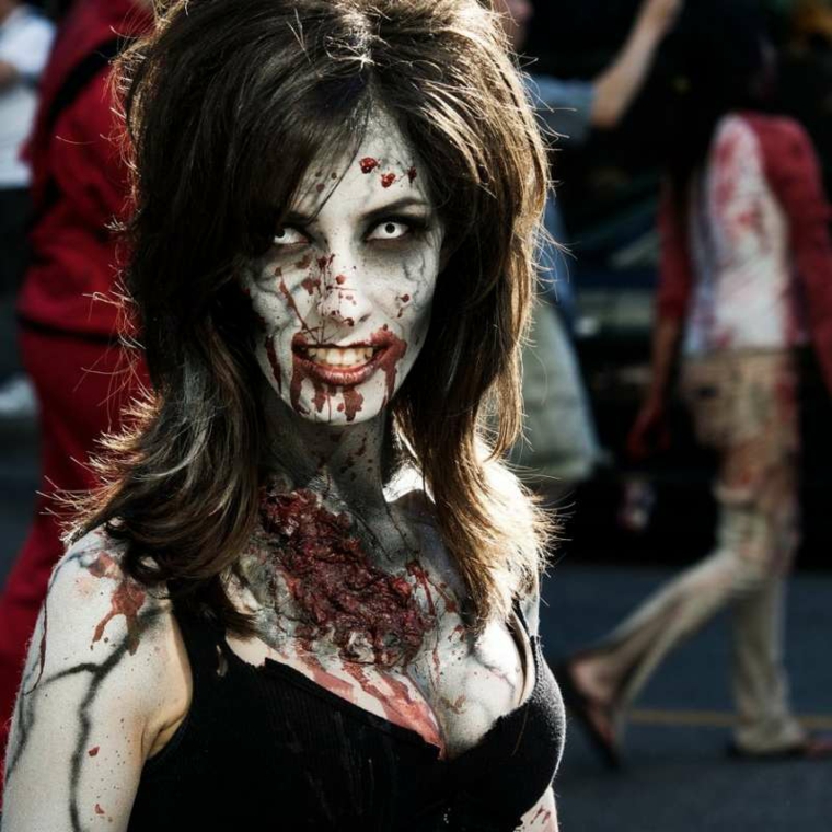 maquillaje de zombi