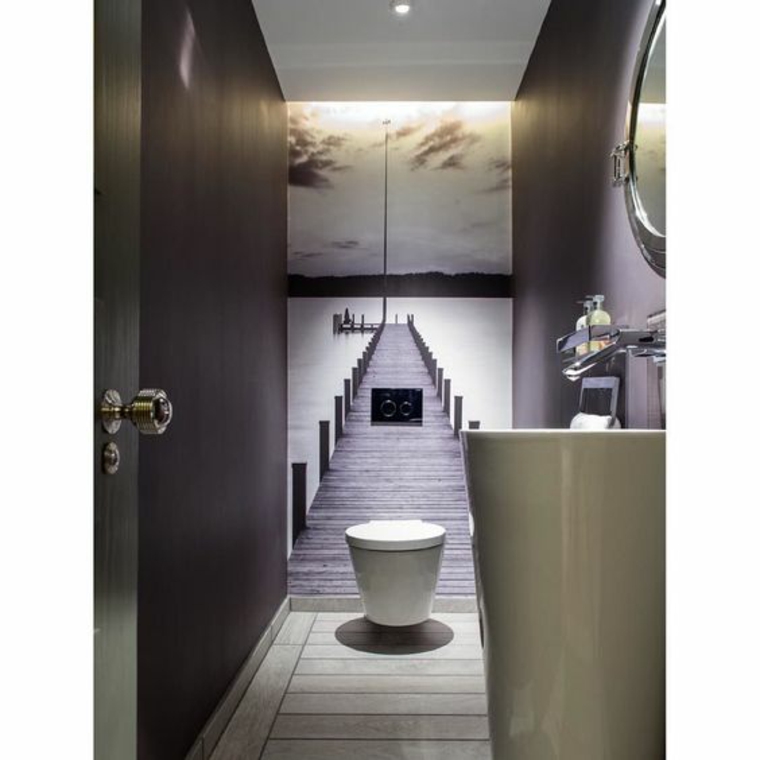 Papel de pared con fotografías para crear ilusiones ópticas