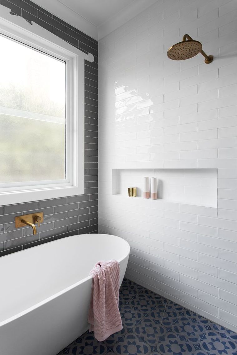 diseño de baño minimalista