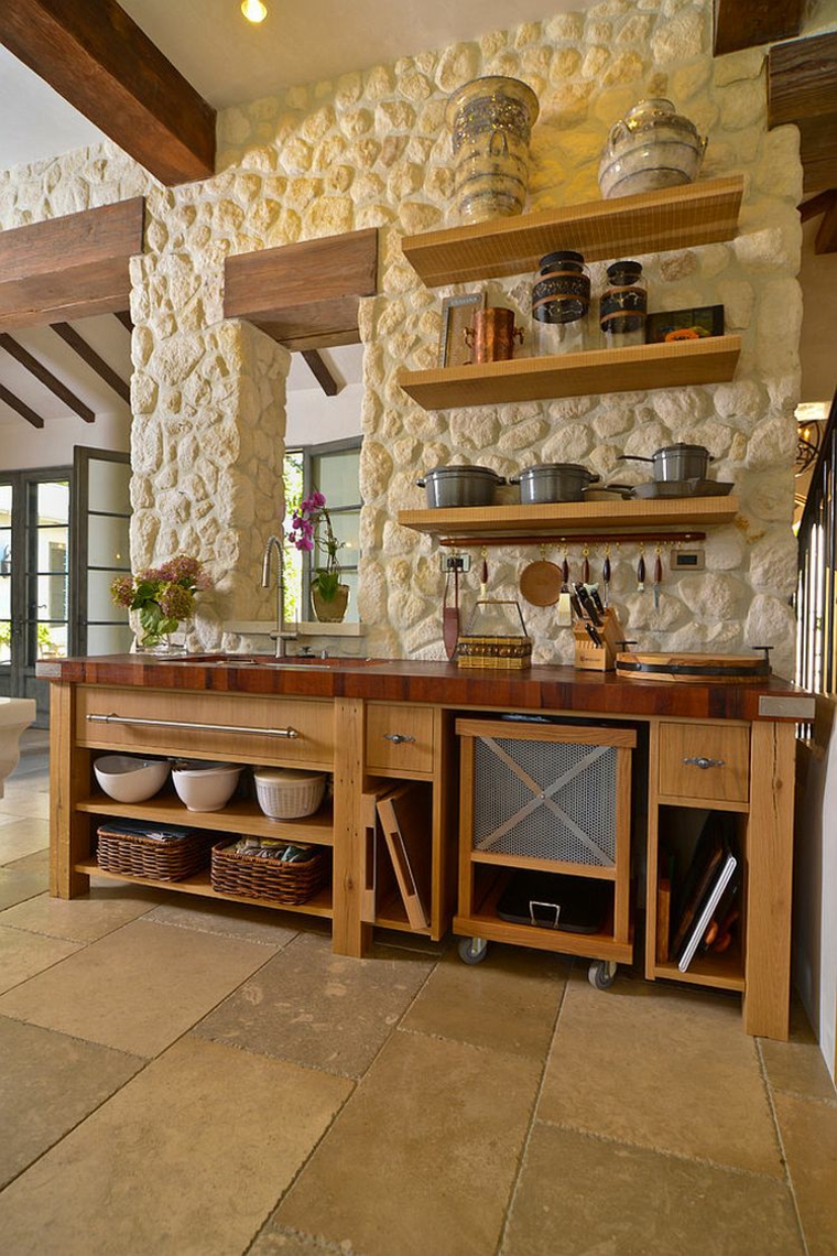 cocina mediterranea fresca madera