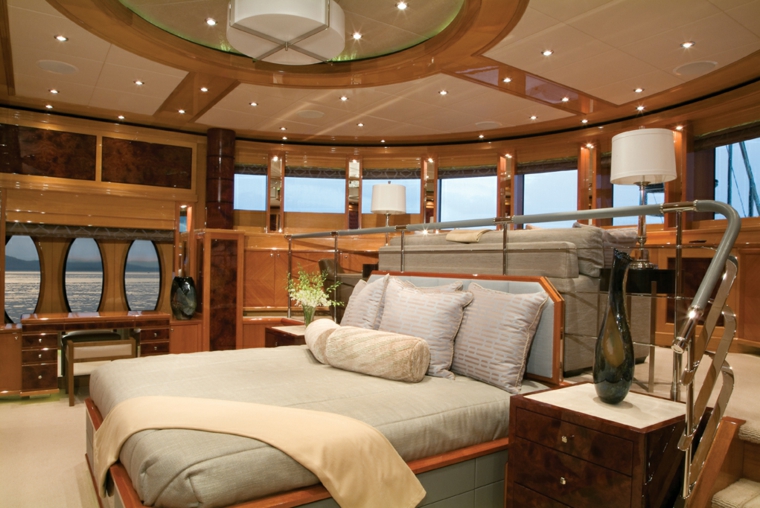 Interiores inspirados en yates de lujo - ideas sofisticadas y elegantes