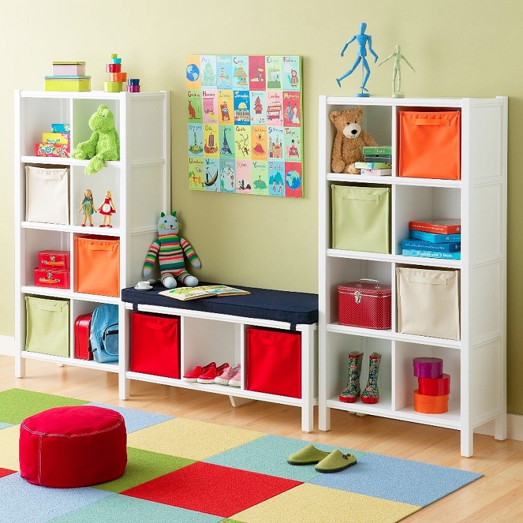 habitaciones infantiles originales-ideas-almacenamiento