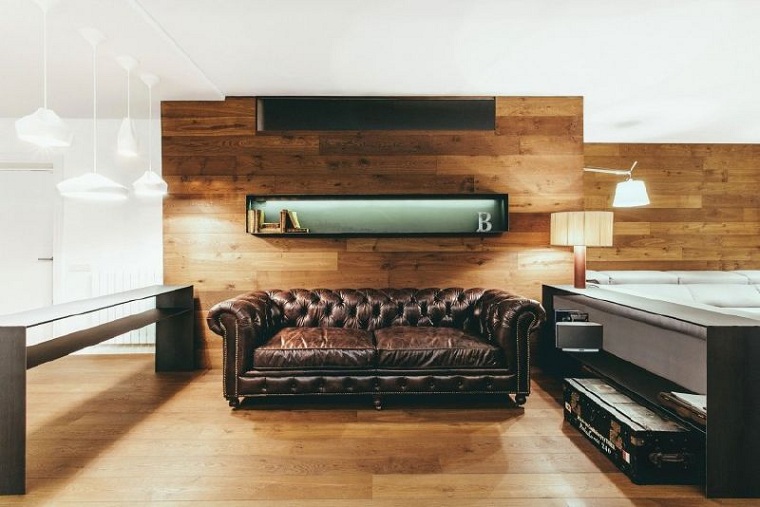 interiror-moderno-salon-pared-madera