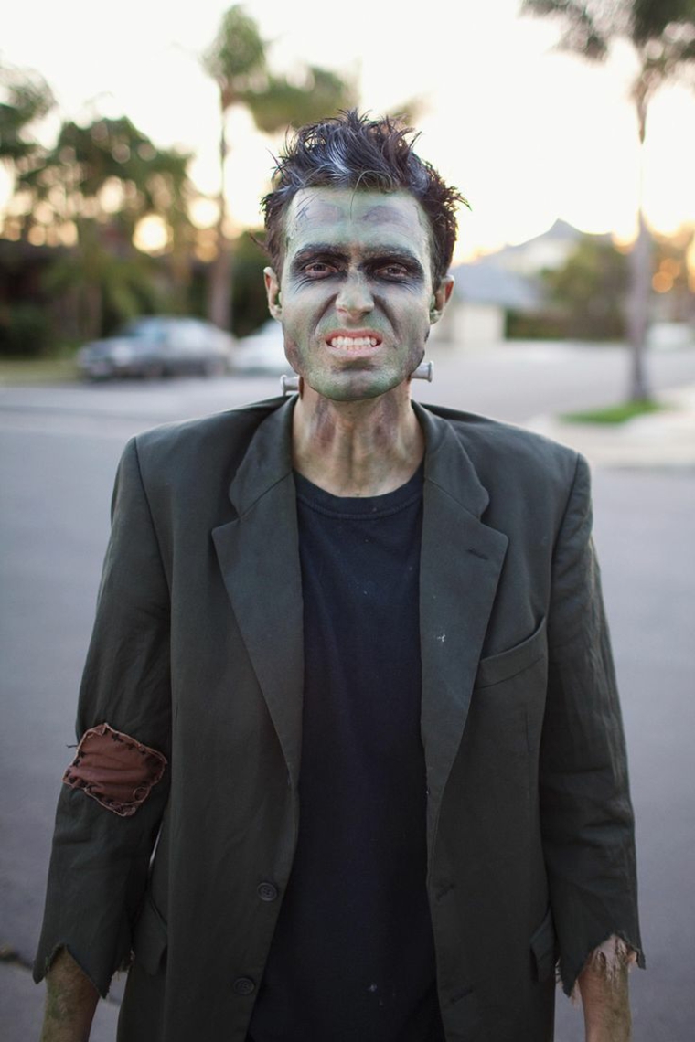 Maquillaje de Frankenstein