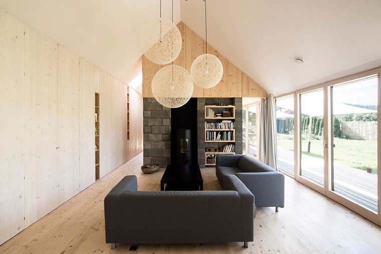 paneles-decorativos-salon-madera-piedra-estilo