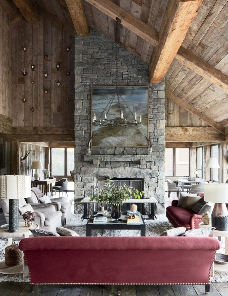salon-rustico-opciones-originales-muebles-colores