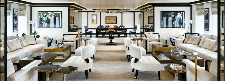 Interiores inspirados en yates de lujo - ideas sofisticadas y elegantes