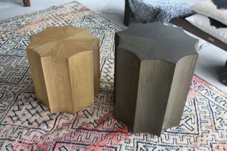 taburetes de madera