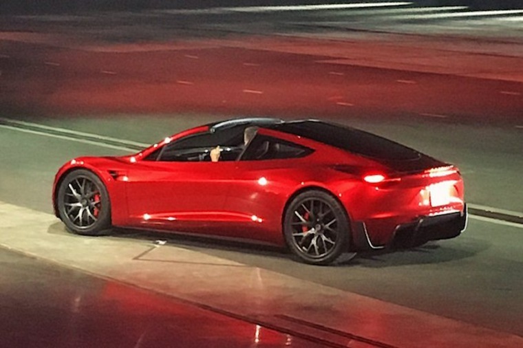 Tesla Roadster nuevo diseño