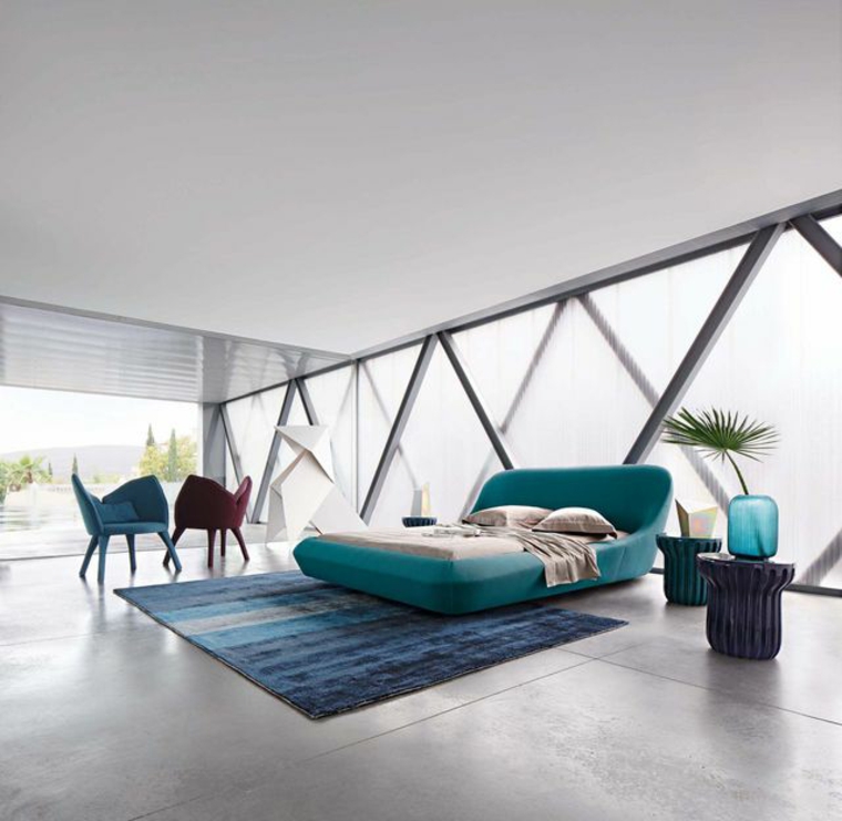 cama turquesa