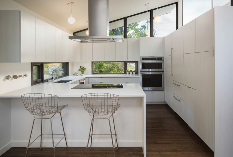 cocina-moderna-blanco-diseno HMH Architecture Interiors