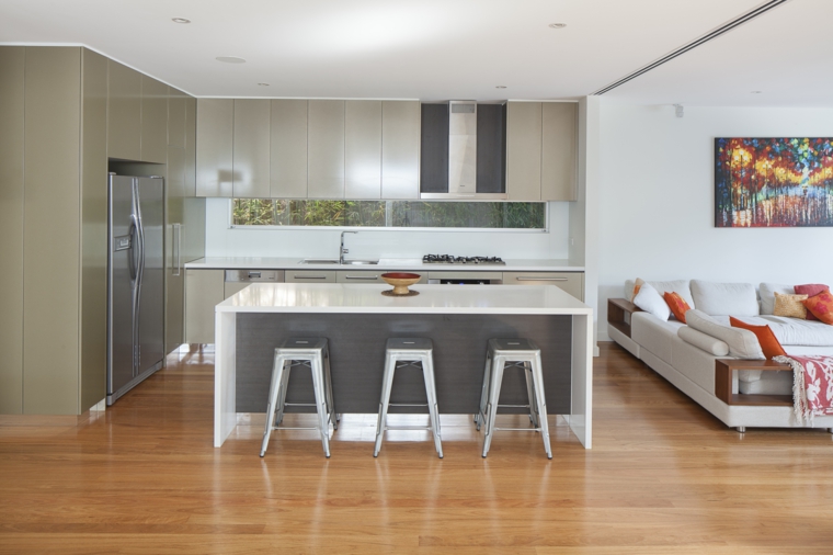 cocinas modernas-Justin-Loe-Architects