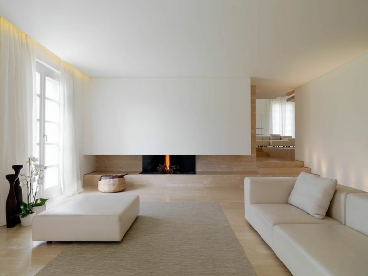 decoracion-minimalista-salon-blanco-opciones