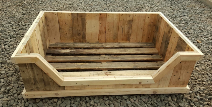 detalles cama perro moderna