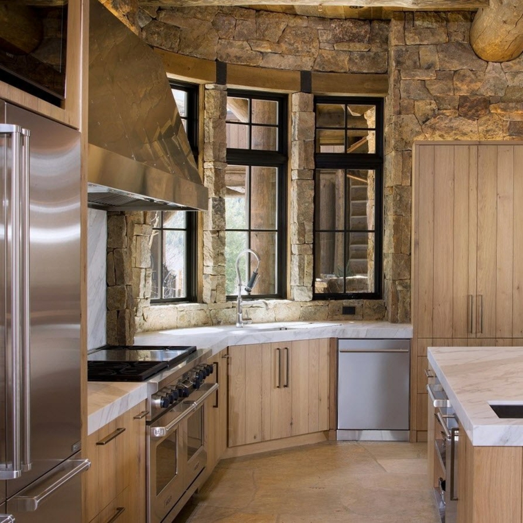 diseno-cocina-pared-piedra