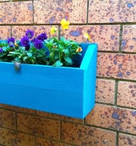 Maceteros con palets - ideas creativas para decorar terrazas y jardines