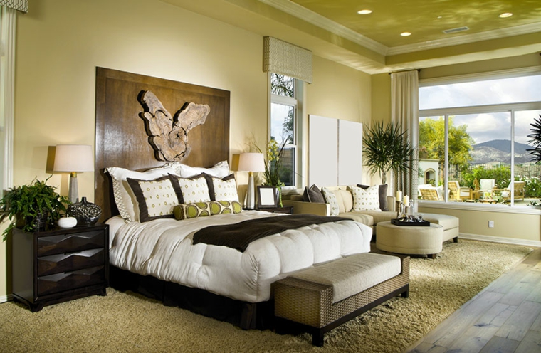 feng shui cama-dormitorio-decoracion-sala-estar-ventana