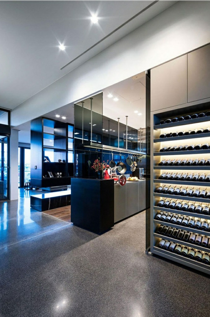 iluminacion led almacenamiento vinos