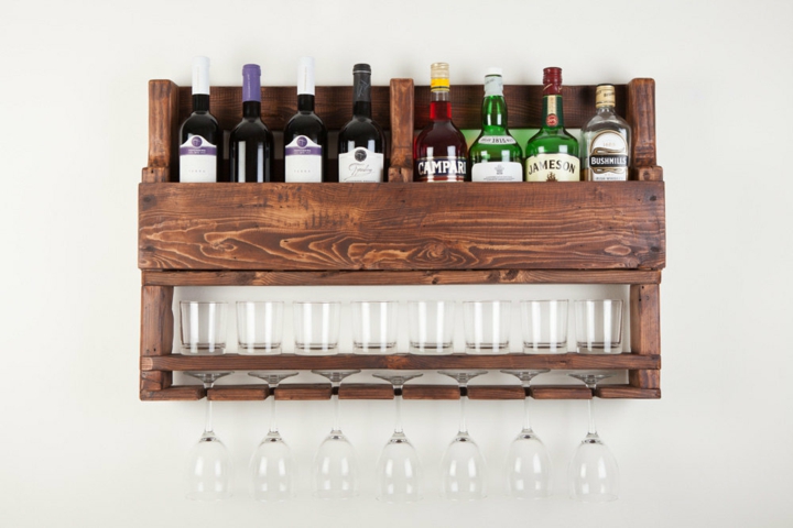 interiores muebles reciclado vino