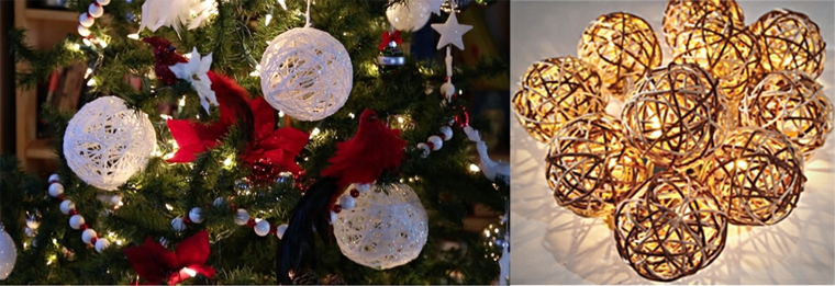 decoración original de Navidad