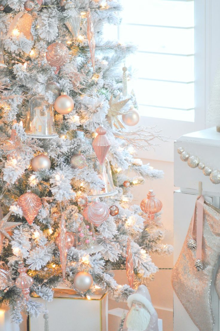 colores para decorar los árboles de Navidad