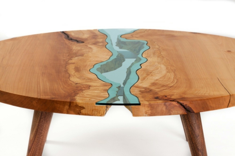 mesa-de-madera-con-rio